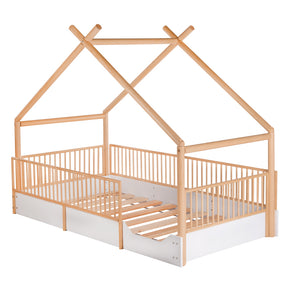 cama para niños Montessori