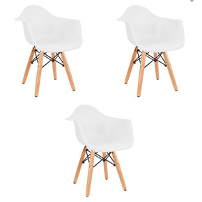 3 sillas eames con descansa brazo (PRE-SELL) - DUDUK