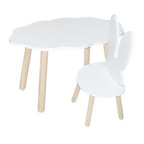 mesa y silla forma de conejo - Inner Home