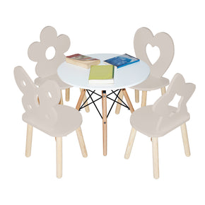 mesa y silla infantil montessori