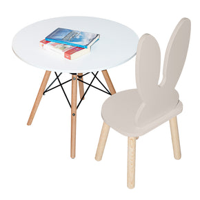Mesa y silla conejito