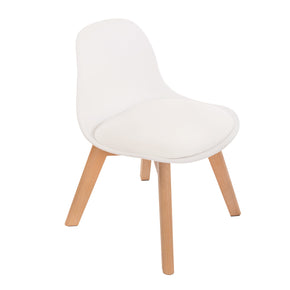 Silla para niñas blanca