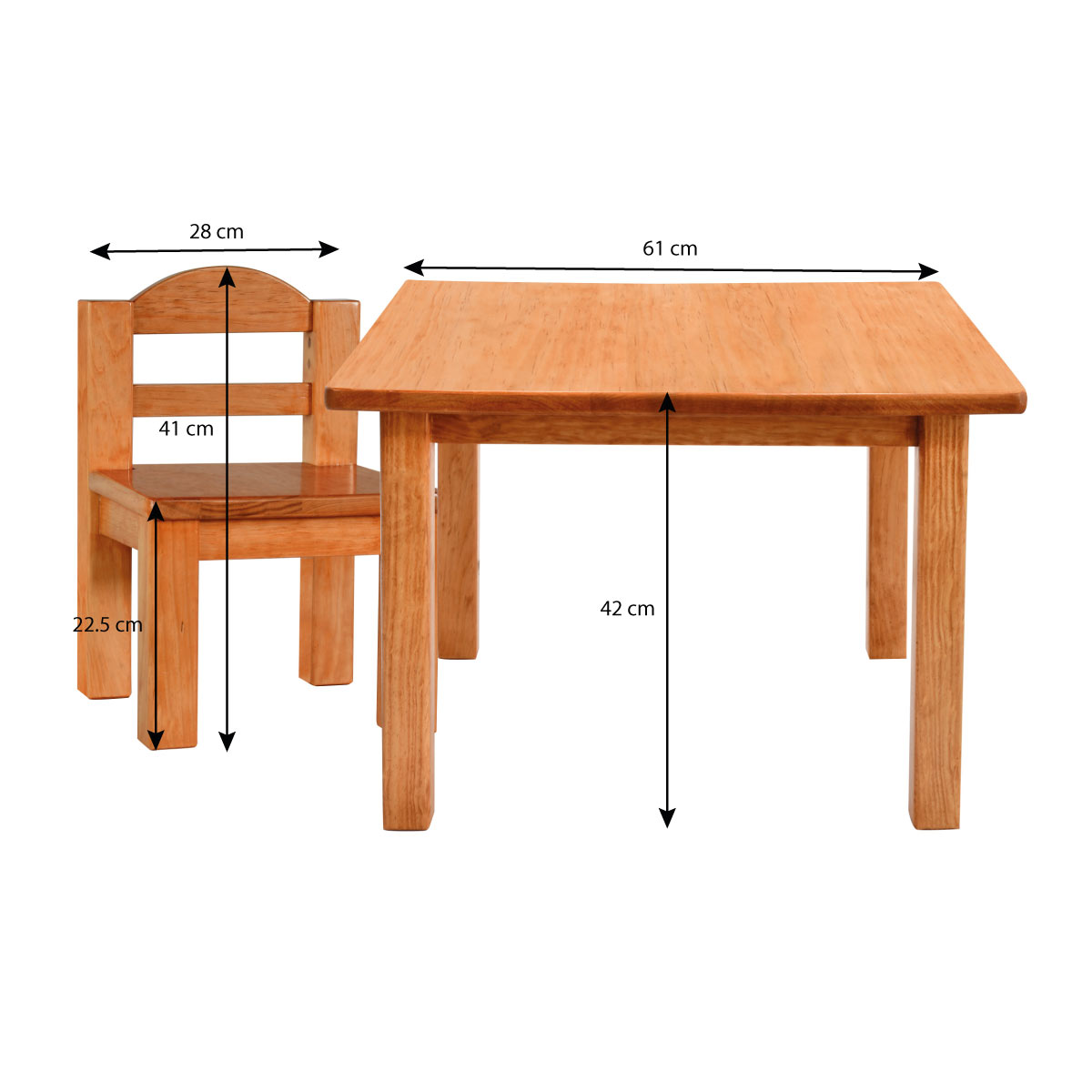 Mesa Sinai Pino - Silla Sinai Pino (1 a 3 años)