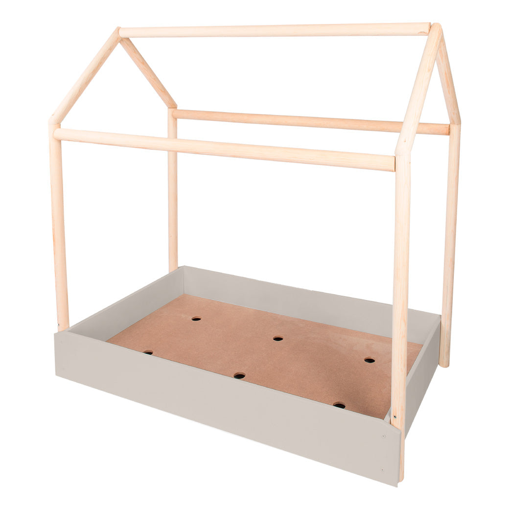Cama Casa Tubular (barnizada)