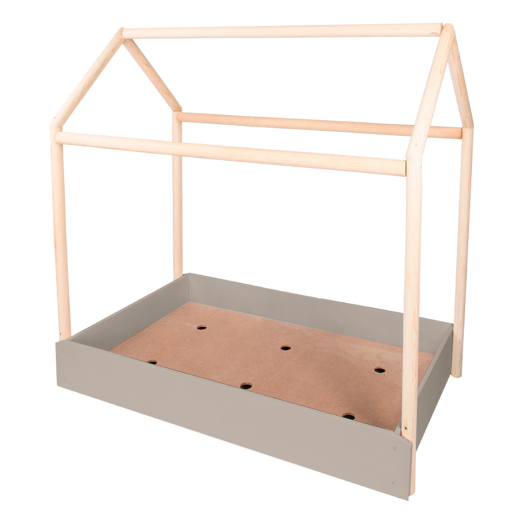 Cama Casa Tubular (barnizada)