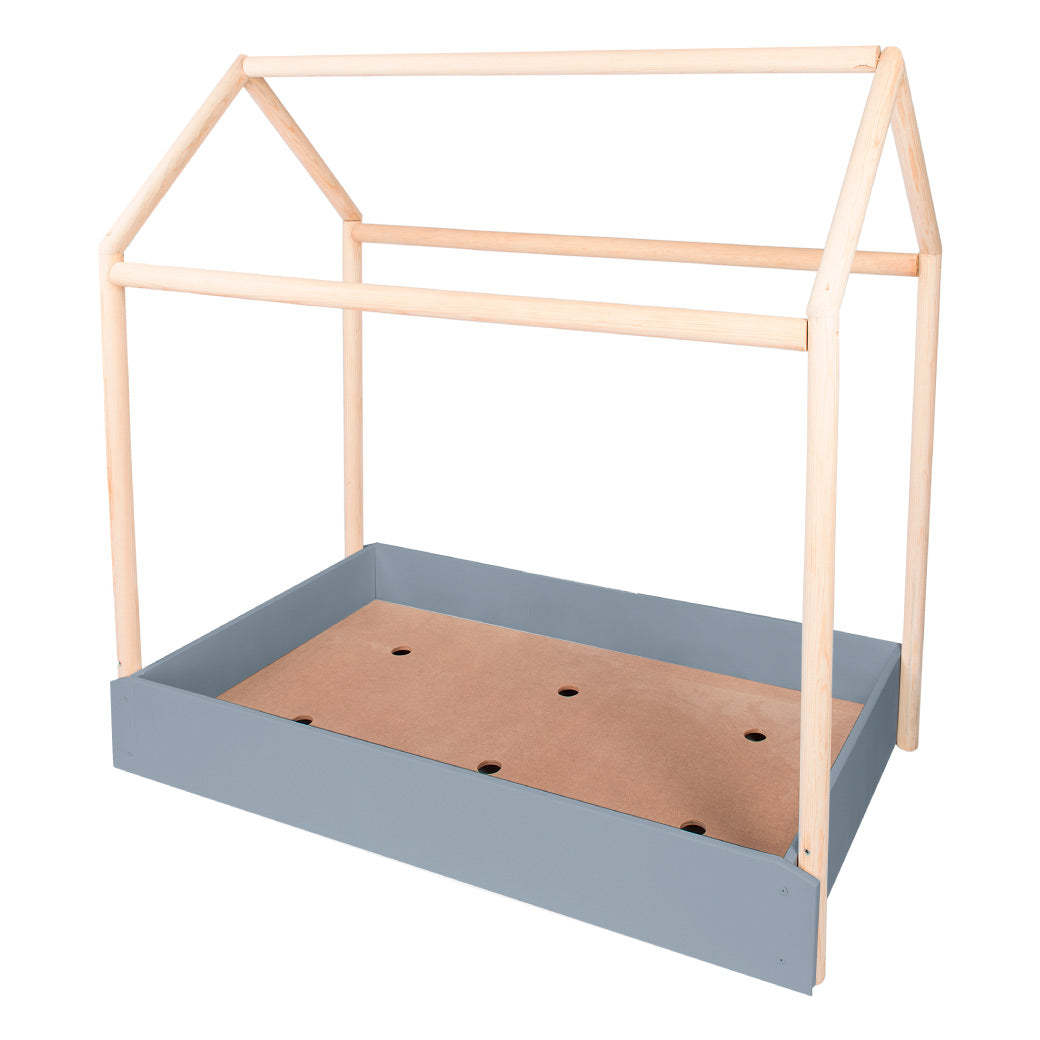 Cama Casa Tubular (barnizada)