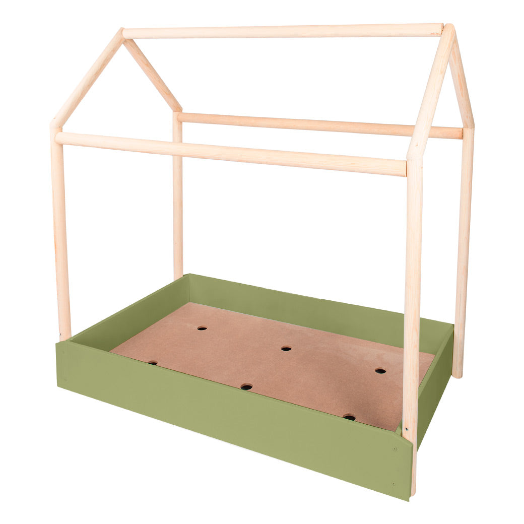 Cama Casa Tubular (barnizada)