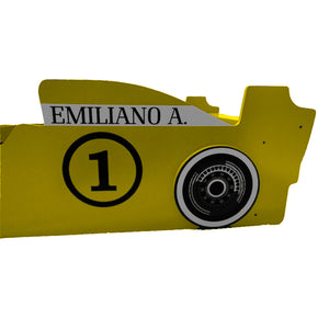 Cama coche renault para habitación infantil