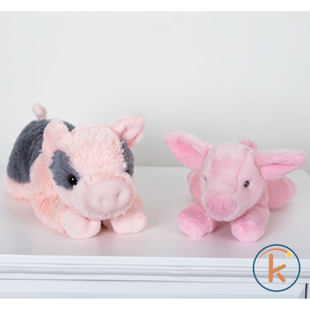 Pack peluches 2 cerditos