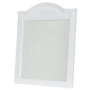 espejo de madera blanco para niñas