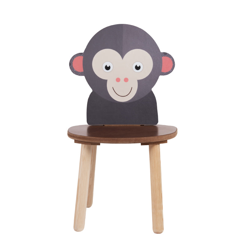 Mesa Cuadrada - Dos Sillas Animalitos