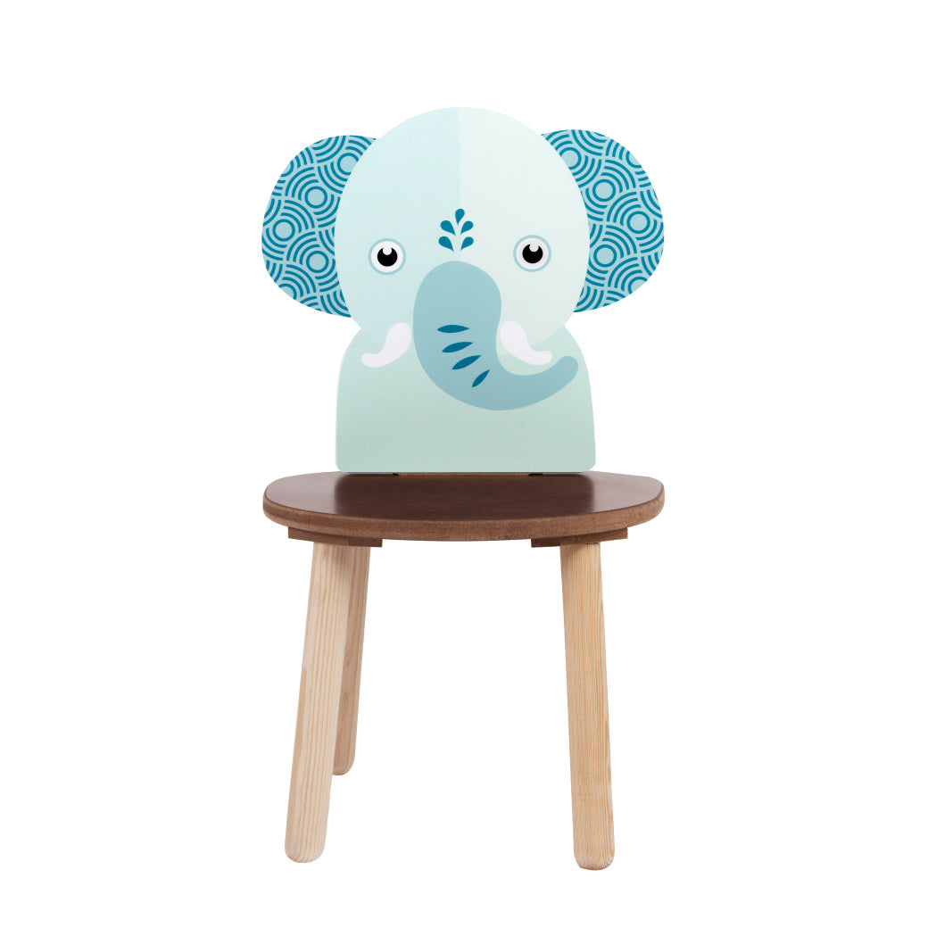 Mesa Cuadrada - Dos Sillas Animalitos