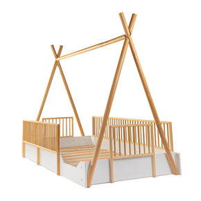 cama teepee para niños