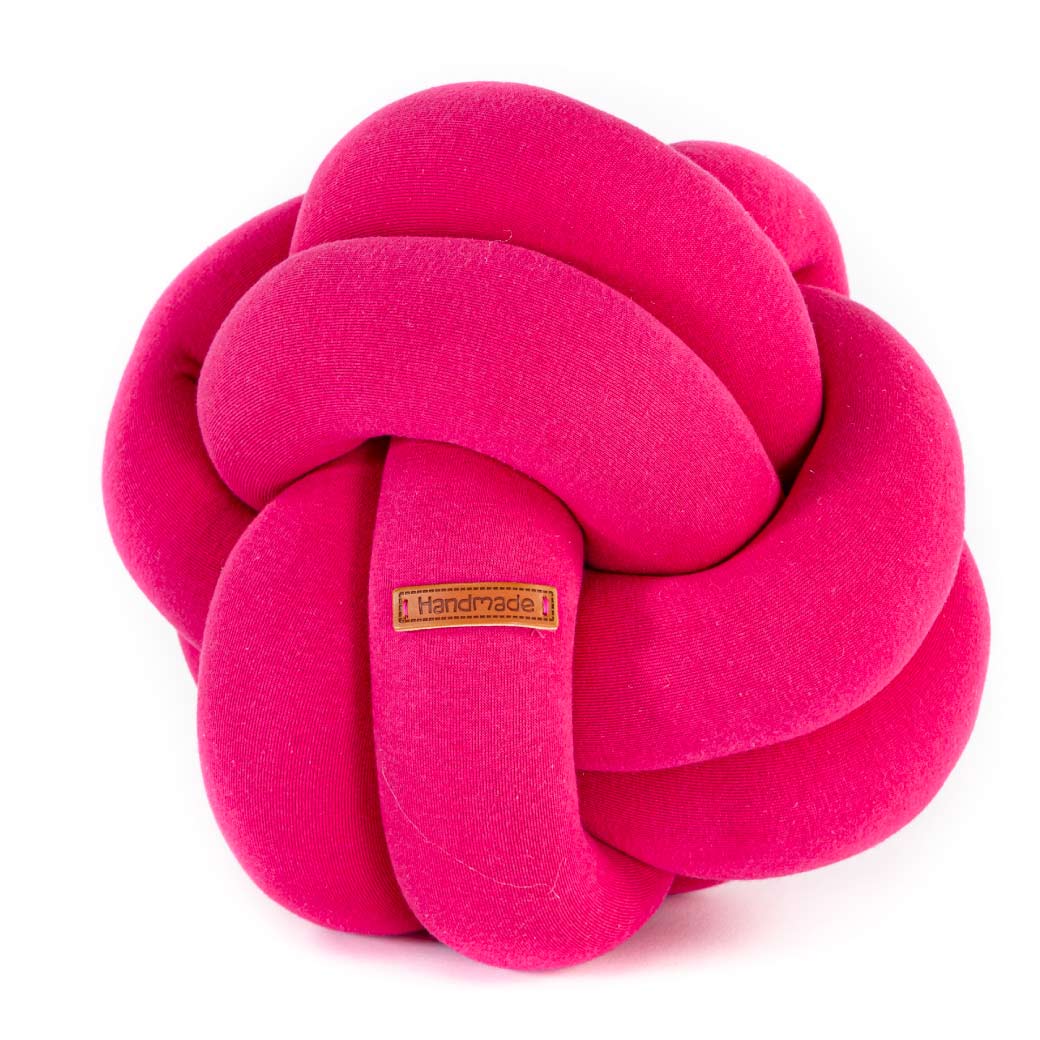 Cojín Trenza Rosa Fiusha