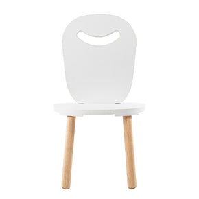 sillita blanca para niños