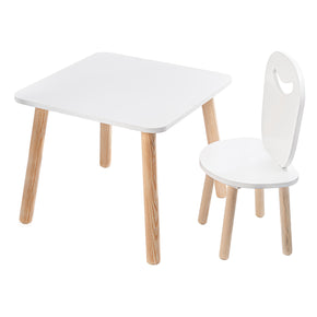 mesa infantil con silla