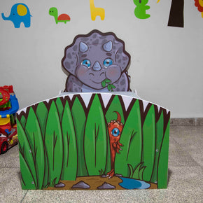 cama dinosaurio para niños
