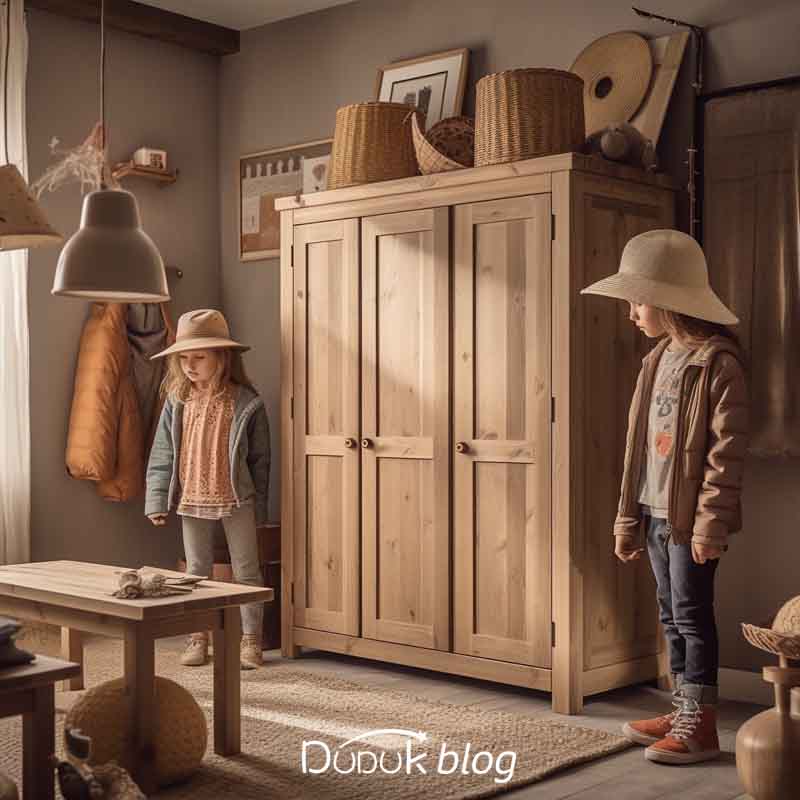 Construye un armario ropero muy decorativo para la habitación de los niños  - Foto 1