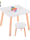 bancos y mesa infantil
