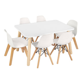 Comedor Rectangular Sillas Berlin y Frankfurt2