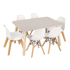 Comedor Rectangular Sillas Berlin y Frankfurt2