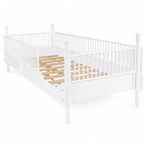 cama infantil con barandales removibles