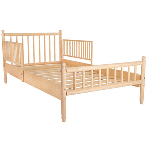 Cama Eva con Barandales (no barnizada)