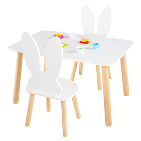 juego de mesa con sillas para niños