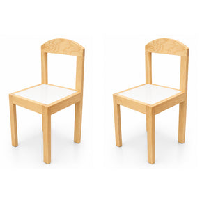 paquete de 2 sillas para salón de clases