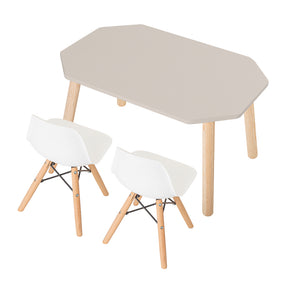 mesa infantil con dos sillas