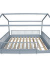 Cama Casa Cercada Barandal 45cm - DUDUK