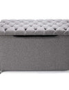 baul capitonado para pie de cama