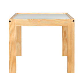 mesa de madera para toddler