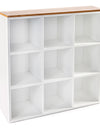 estanteria grande blanca